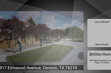 917 Elmwood Avenue, Denton, TX 76210