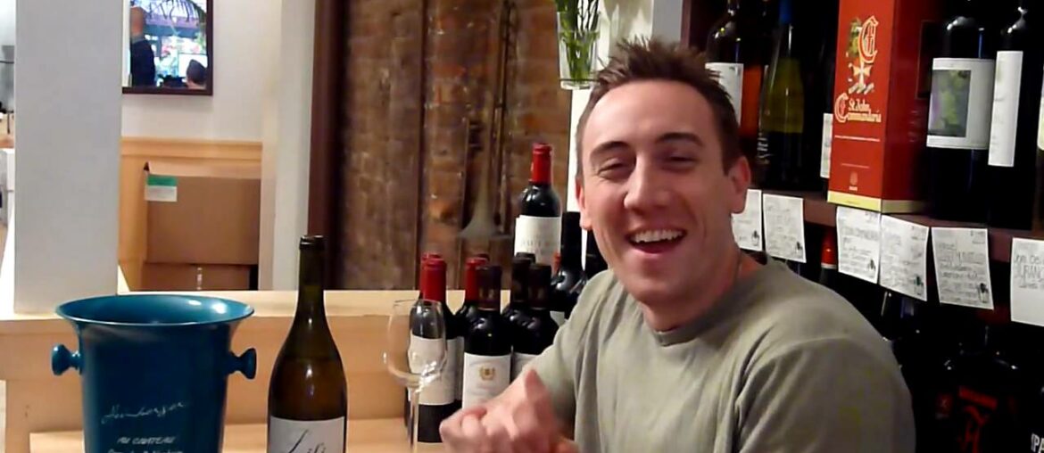 Video Tasting of the Xavier Lili (White Rhône Valley wine, France)