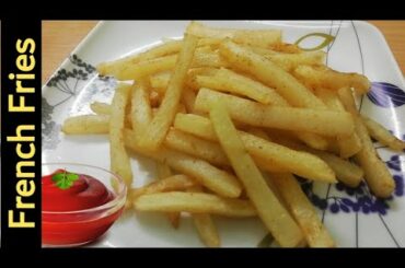 Crispy French Fries Recipe | How to Make French Fries at Home in Tamil | Easy Evening Snacks Recipe
