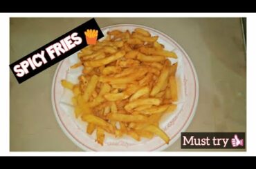 Crispy french fries - French fries recipe bya Rabia Rehman