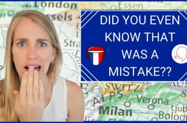 The 6 Most COMMON mistakes FRENCH Speakers make in English I Not Just Beginners!