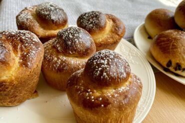 How to make BRIOCHE PARISIENNE classic French recipe - Best Fluffiest homemade Brioches easy recipe