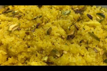 Sooji & Andon ka halwa Recipe by Desi French Kitchen