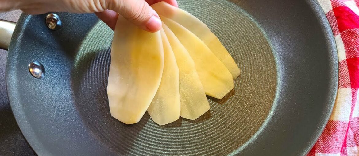 A Delicious Potato Recipe! BETTER THEN FRENCH FRIES IN MINUTES LAZY BUT SO SO GOOD