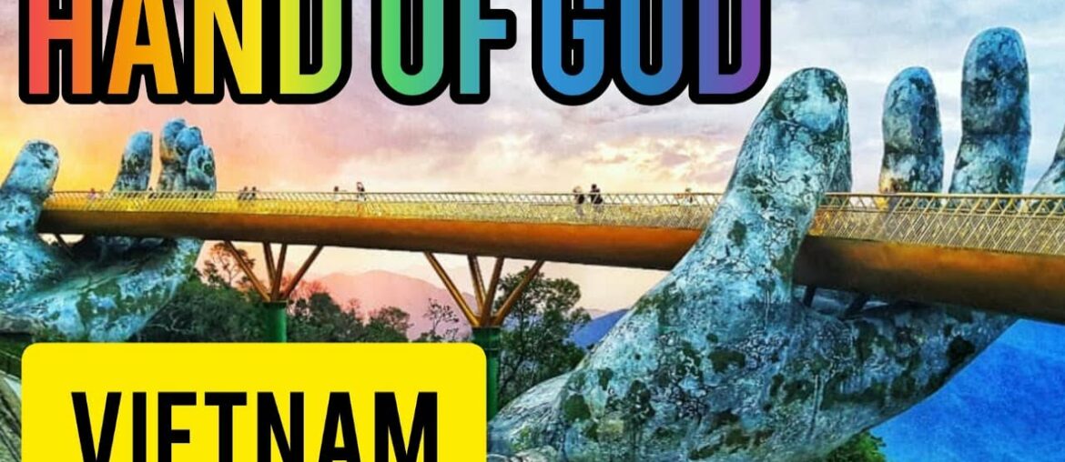 Hand Bridge Vietnam | Golden Bridge | Ba Na Hills | Sun world | Disneyland  | French Village Vlog