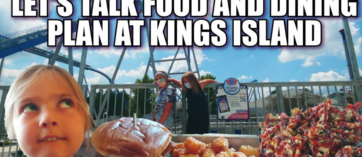 Let's Try Food at Rivertown in Kings Island | Dining Plan | First Time Rider