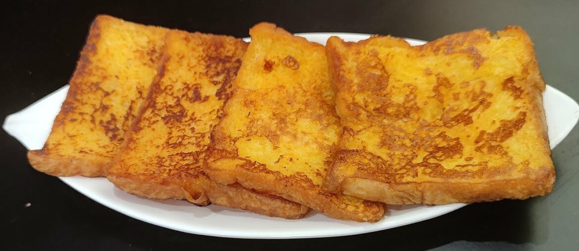 EGGLESS FRENCH TOAST | INSTANT AND EASY BREAKFAST RECIPE