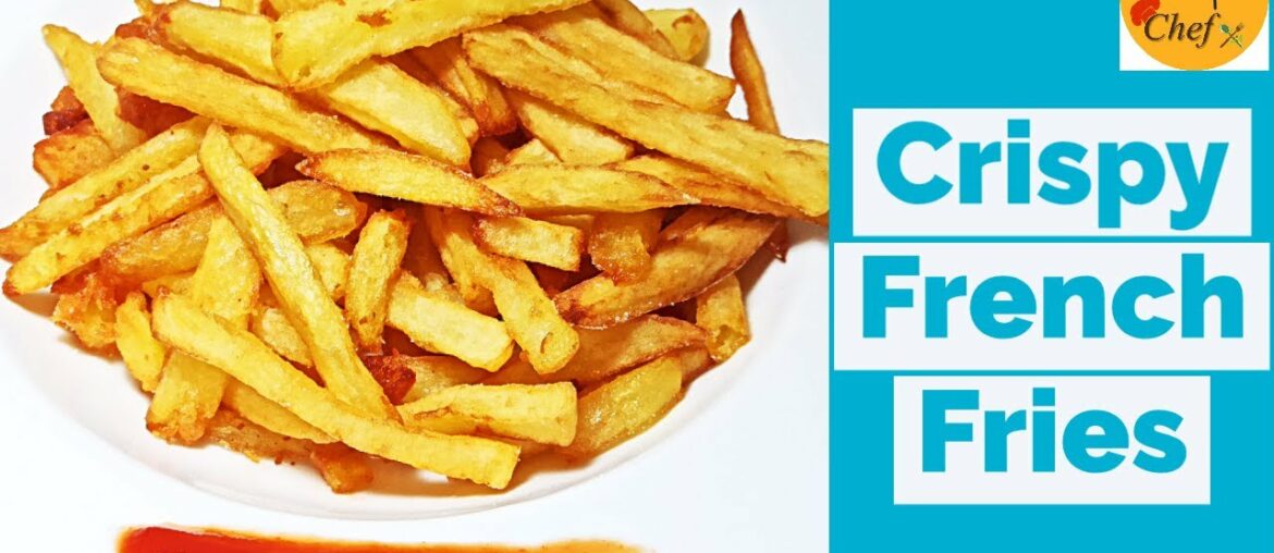 How to Make Crispy French Fries Recipe | McDonald's Homemade Perfect French Fries | फ्रेंच फ्राइज