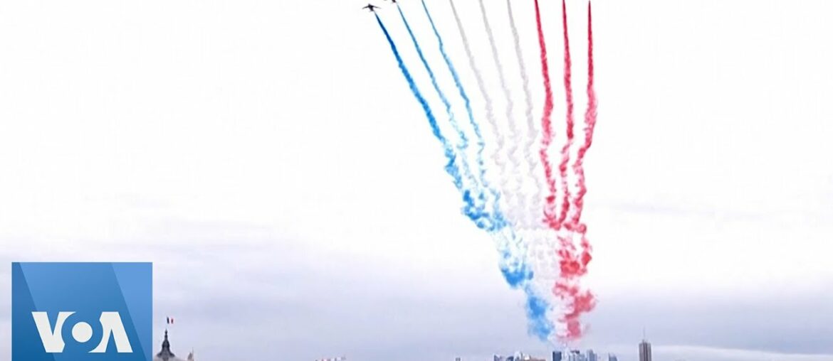 France Celebrates Scaled Back Bastille Day France Celebrates Scaled Back Bastille Day