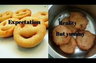 Potato smiley recipe | Expectation vs reality | Yummy potato fries like french fries😋