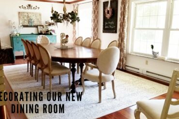 Decorating Our New Dining Room