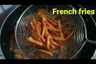 French fries || Homemade Crispy FrenchFries ||potato finger chips recipe #FrenchFries #MadGirlsss