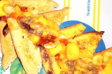 French Toast With Fruits Caramel / Classic Recipe