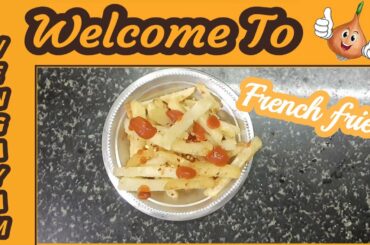 Crispy French fries recipe - Homemade | How to make French fries | Evening snacks
