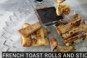 French toast rolls and sticks easy recipe |How to make French toast rolls and sticks |Abeeha Fajar