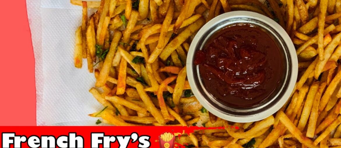 How to Make French Fries Recipe | Crispy French Fries Recipe | HomeMade Recipes | Furys Kitchen