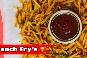 How to Make French Fries Recipe | Crispy French Fries Recipe | HomeMade Recipes | Furys Kitchen