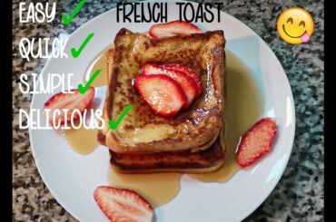 French Toast Recipe (Sugar Free) + (No Oven)