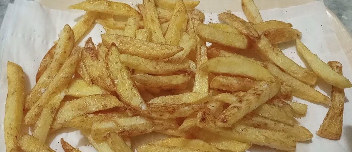 World's Best Homemade Crispy French Fries with Unique Recipe