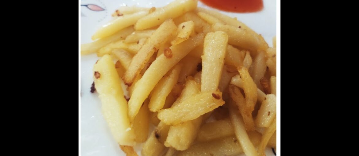 French Fries Recipe/Homemade potato fry Recipe/evening snack