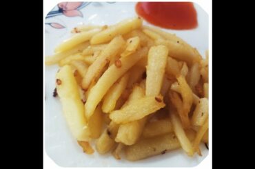 French Fries Recipe/Homemade potato fry Recipe/evening snack