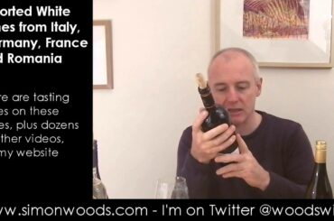 Wine Tasting with Simon Woods: Whites from Italy, Germany, Romania & France
