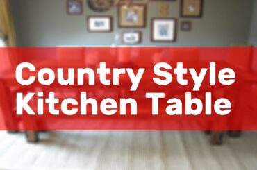 Country Style Kitchen Table