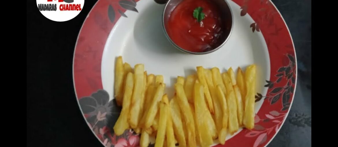 Tasty French fries recipe||Kid's special finger chips|| Macdonald style French fries|Madaras channel