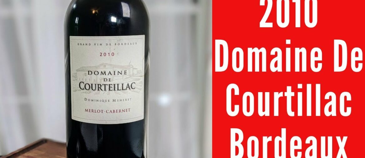 2010 Domaine de Courteillac Merlot Cabernet (Bordeaux) Wine Review 2010 Domaine de Courteillac Merlot Cabernet (Bordeaux) Wine Review
