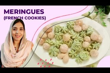 How to make MERINGUES | French Cookies | Easy Recipe | Baking Meringues