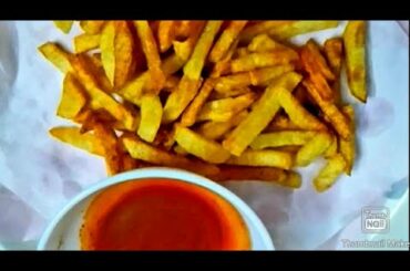 French fries recipe at home for snack by NTM's creations❤Recipe ep-3