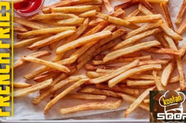 How to Make Crispy French Fries | Homemade Perfect French Fries Recipe| Kootan Sooru