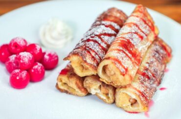 French Toast Roll-Ups Recipe - Tasty Breakfast Recipe