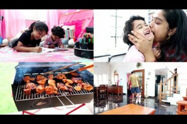 We Bought a New Barbeque - Sunday Afternoon Barbeque Vlog - Cheesy French Toast - Mango Smoothie