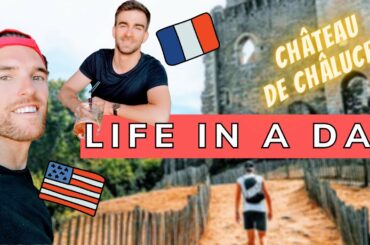 LIFE IN A DAY 2020 | July 25 | American in France | Château de Châlucet, Limoges, French Countryside