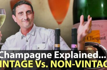 Vintage Vs. Non-Vintage Champagne | How Sparkling Wine is Made?