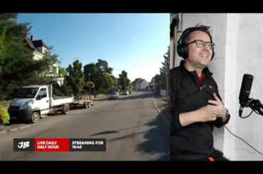 LIVE DAILY HALF HOUR  Biking Alsace France Wine Region