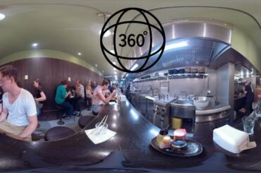Japanese Ramen Bar in 360° 5K Video | Bordeaux, France | VR Video | Virtual Reality