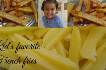 French fries recipe in tamil | Potato fries recipe in tamil | How to make crispy french fries recipe