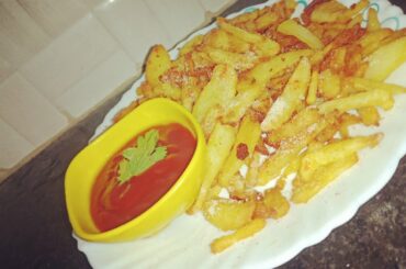 French Fries Recipe|| Crunchy|| Easy & Tasty||☺