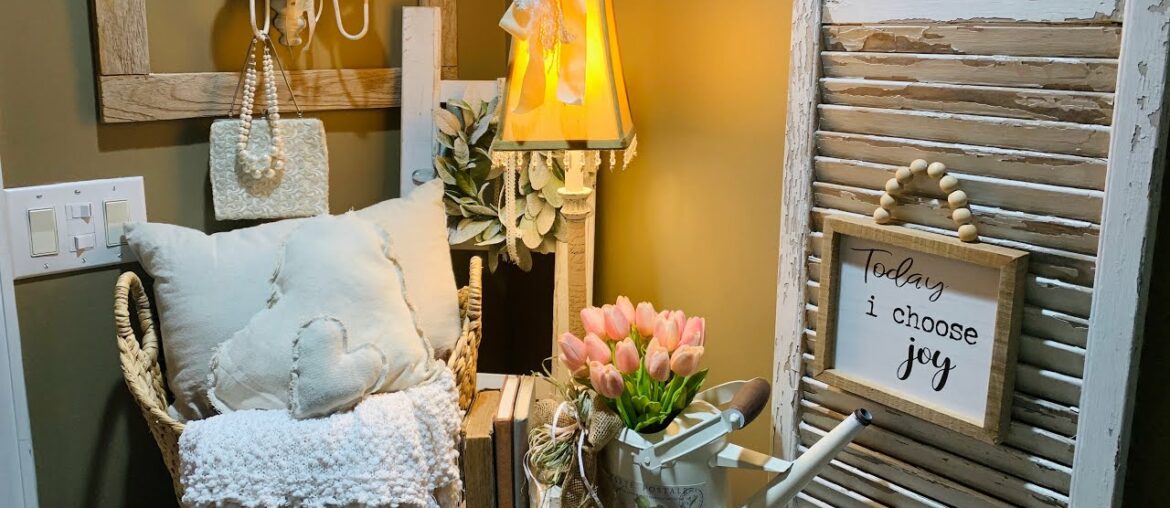 3 THRIFTED & YARD SALE DIY DECOR FLIPS & FRENCH COUNTRY SHABBY FARMHOUSE DECOR INSPIRATION (156)