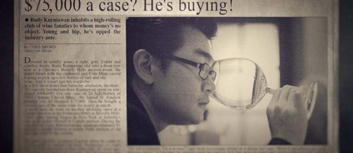 He became RICH by selling FAKE Wine