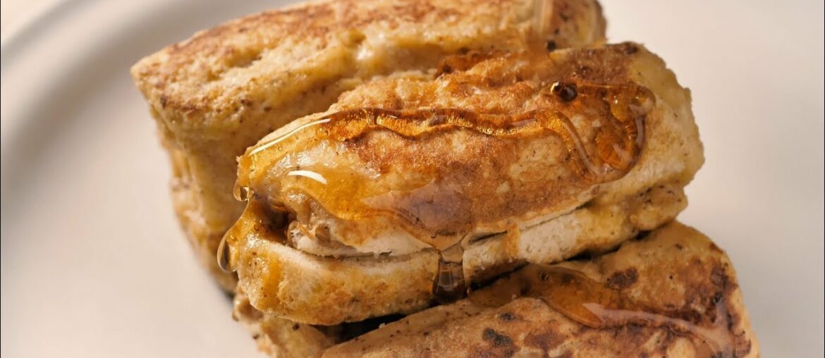 How to make French toast!!banana french toast/classic french toast recipe/real French toast!