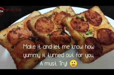 Tasty Chicken Pepperoni French Toast I 05 Minute Breakfast Recipe