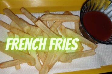 Finger Chips Potato French Fries/Homemade Perfect French Fries Recipe