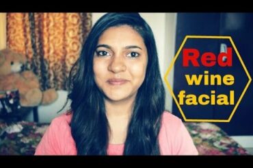 6 Steps Wine Facial At Home|Wine benefits for skin|Step by step facial |Pretty Girl Niky