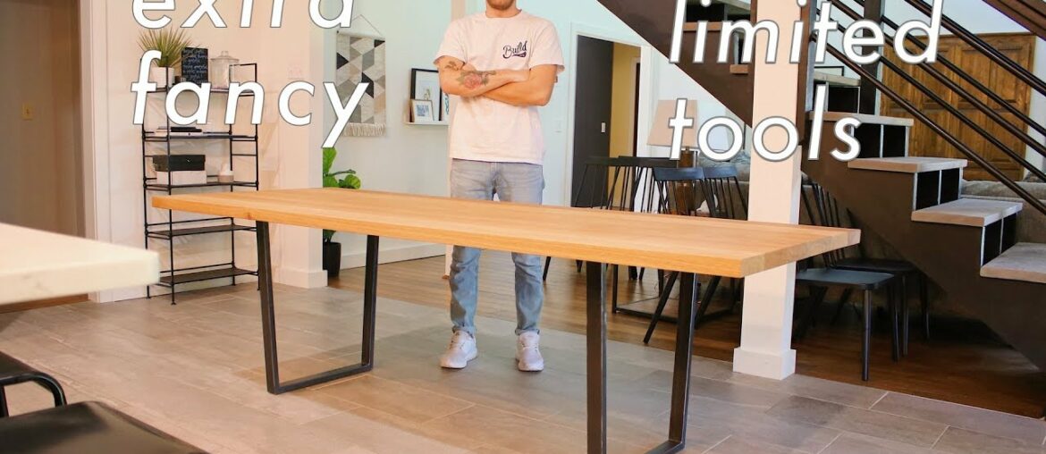 How To Build a HIGH QUALITY Dining Table with LIMITED TOOLS // #DIY // #Woodworking How To Build a HIGH QUALITY Dining Table with LIMITED TOOLS // #DIY // #Woodworking