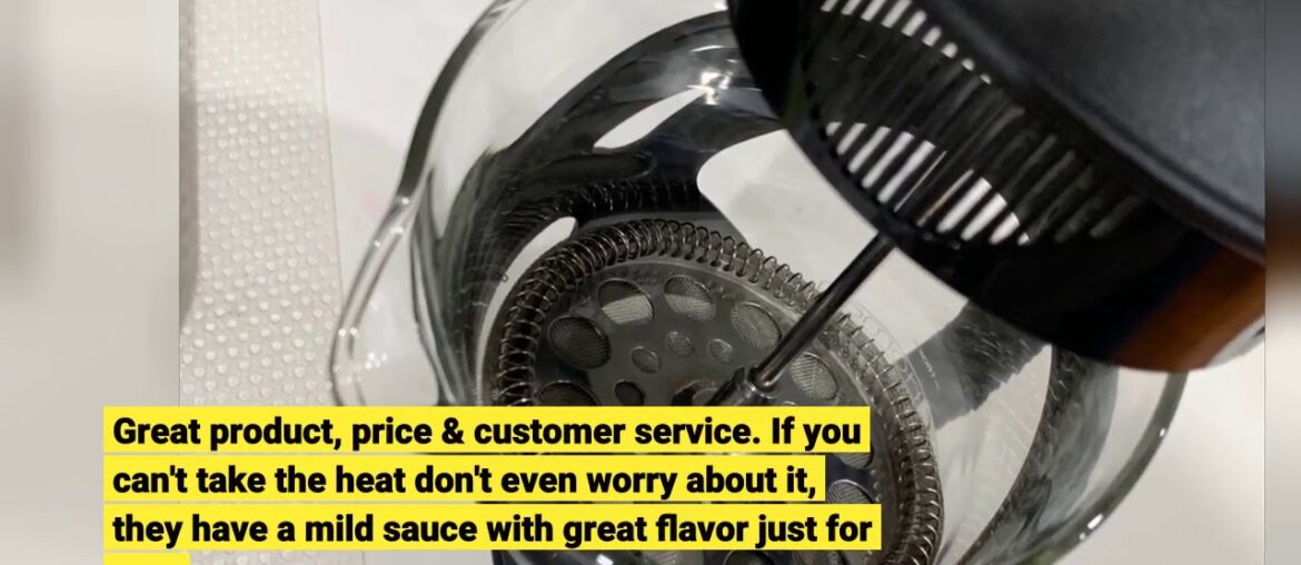 Idylc Homes Thermal Shock Resistant Glass Kona French Coffee Maker and Tea Press (34 Oz)