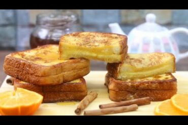Tasty breakfast recipes / Classic french toast with cheese /easy breakfast recipes