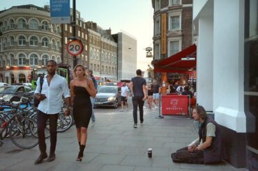 LIVELY FRIDAY EVENING at BOROUGH MARKET - Al Fresco Dining Post-Lockdown 2020
